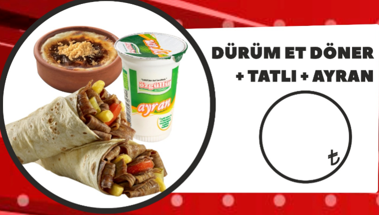 Dürüm Et Döner Menü Image